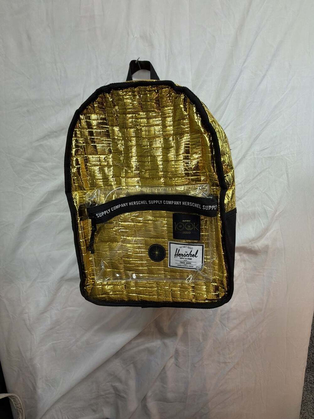 Herschel Zumiez 100K 2020 Limited Edition Gold Foil Backpack